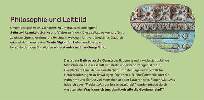 Bild in einem Blob