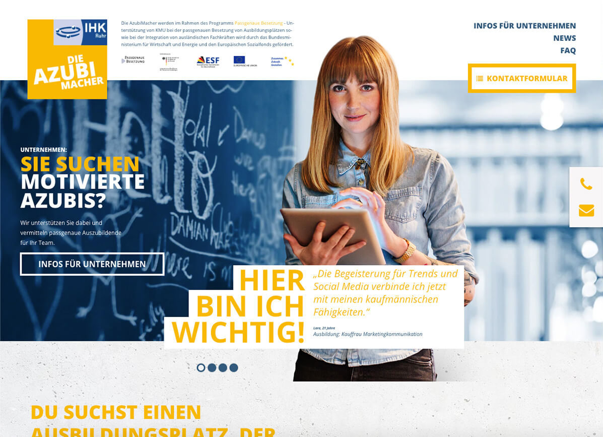 Projekt: IHK AzubiMacher