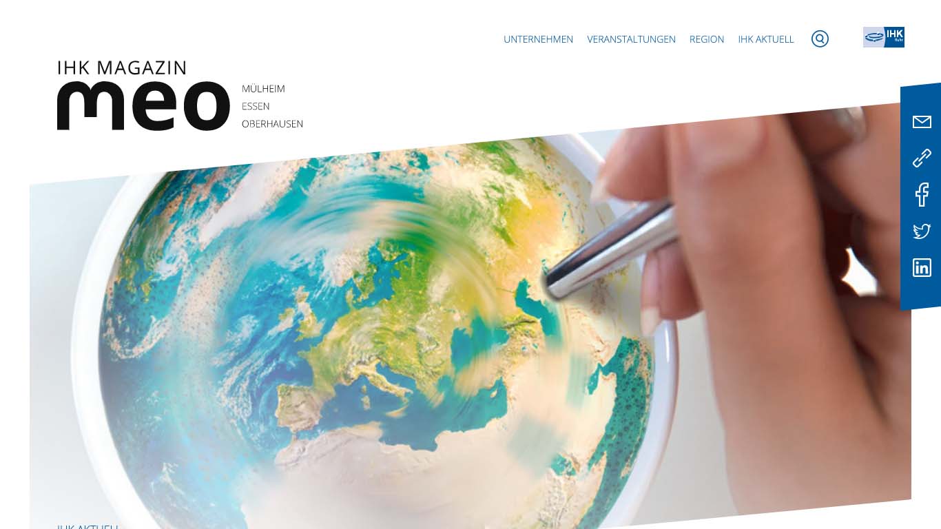 Projekt: IHK Magazin meo