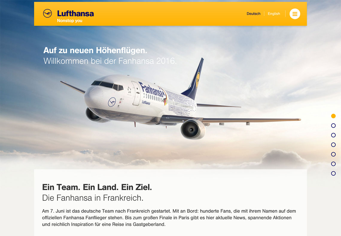 Projekt: Lufthansa